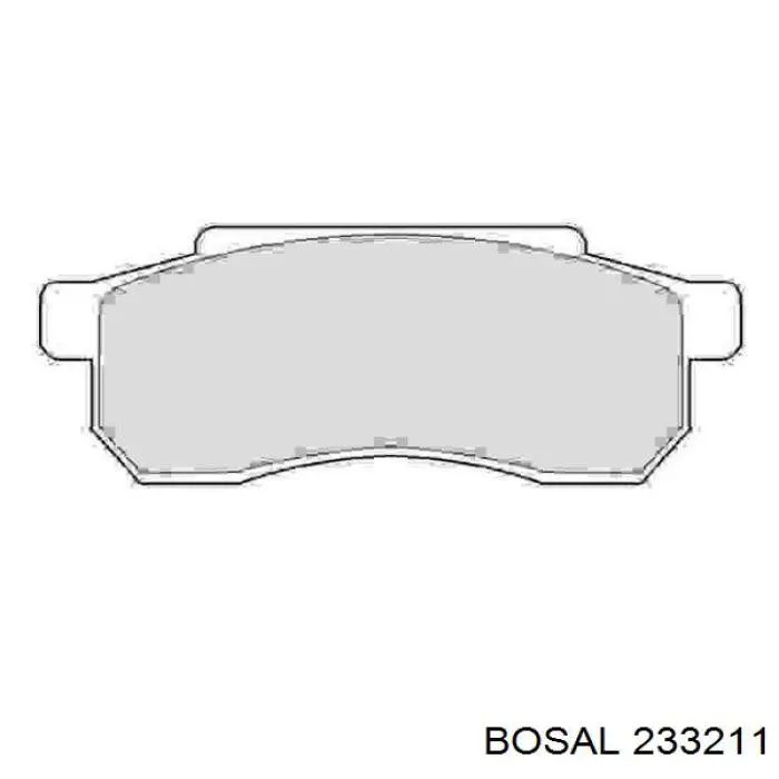 Глушник, центральна частина Bosal 233211