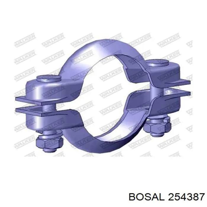 Кріплення глушника заднє Bosal 254387 ціна, від 2.02 USD