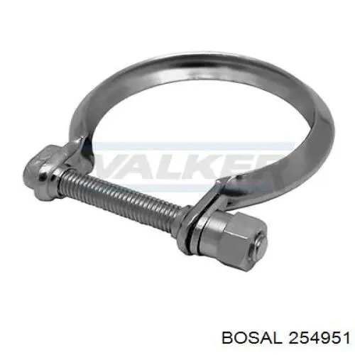 Кріплення глушника переднє Bosal 254951 ціна, від 3.84 USD