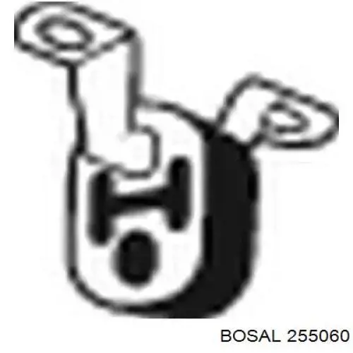 Подушка кріплення глушника Bosal 255060 ціна, від 0.99 USD
