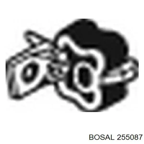 255087 Bosal подушка кріплення глушника