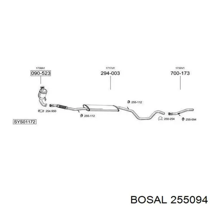  255094 Bosal