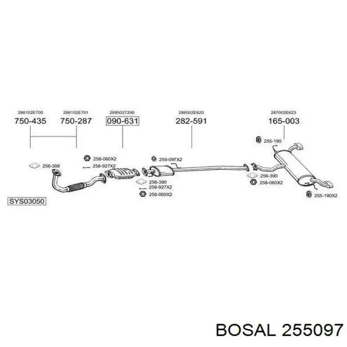  255097 Bosal