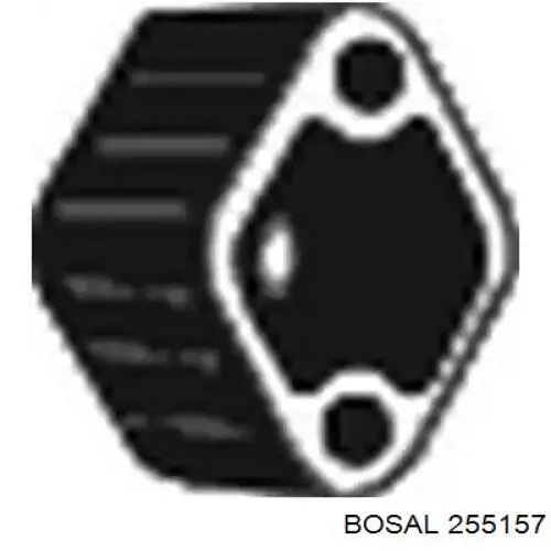 Подушка кріплення глушника Bosal 255157 ціна, від 1.68 USD