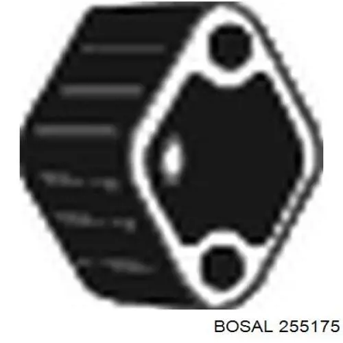 Подушка кріплення глушника Bosal 255175 ціна, від 0.94 USD