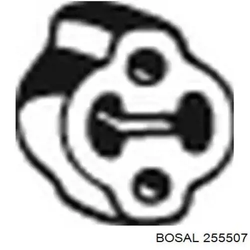 Подушка кріплення глушника Bosal 255507 ціна, від 2.34 USD