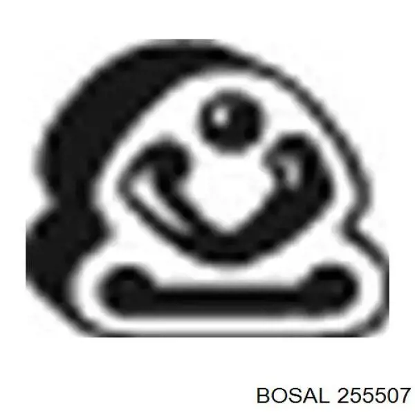 Купити 255507 Bosal Подушка глушника