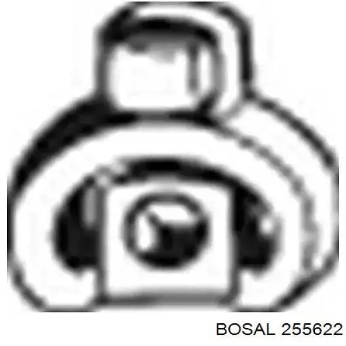255622 Bosal подушка кріплення глушника