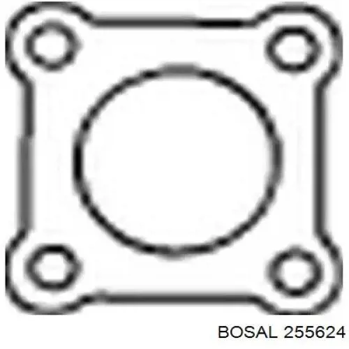 Подушка глушника DCC000139 Mando