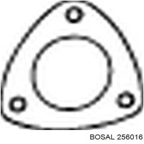 Прокладка прийомної труби глушника Bosal 256016 ціна, від 1.45 USD
