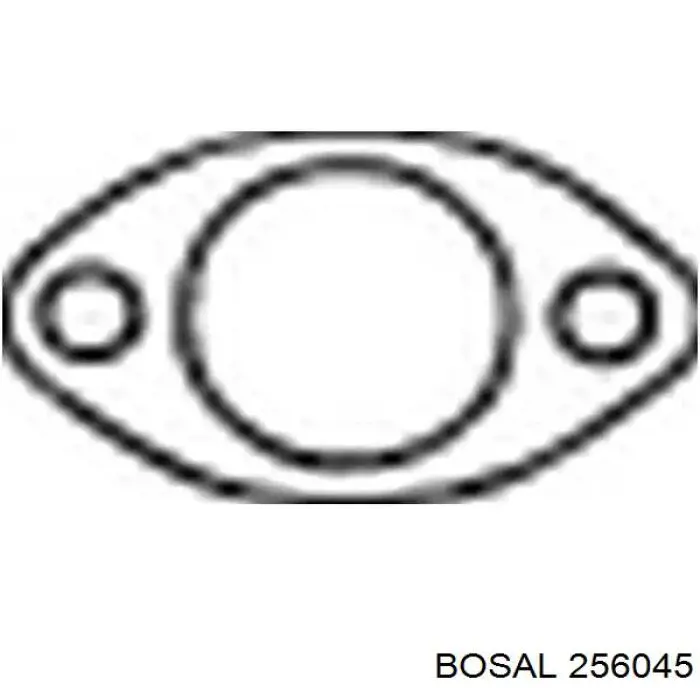 Прокладка глушника 256045 Bosal
