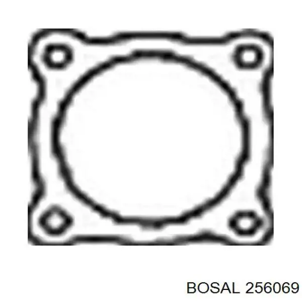 Прокладка прийомної труби глушника Bosal 256069 ціна, від 2.19 USD