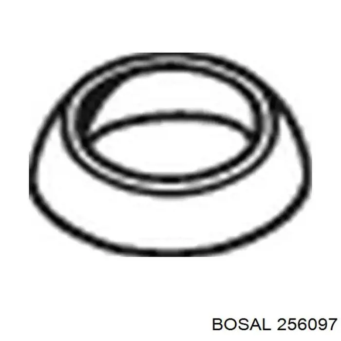 Кільце приймальної труби глушника Bosal 256097 ціна, від 2.78 USD