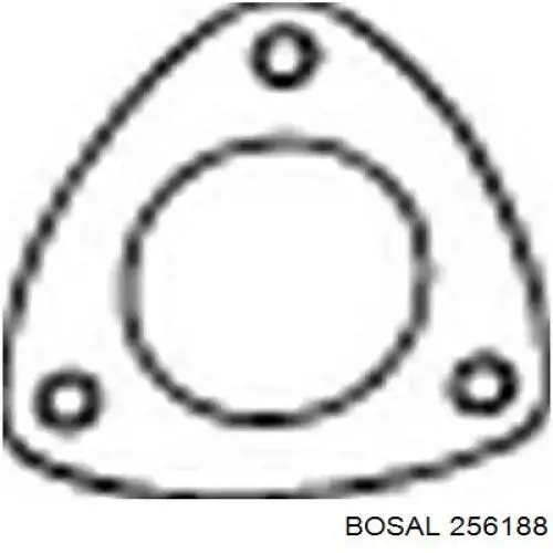 Прокладка приймальної труби Bosal 256188