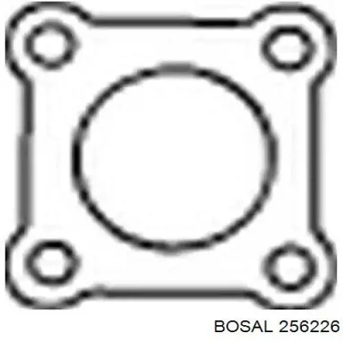 Купити 256226 Bosal Прокладка каталізатора задня