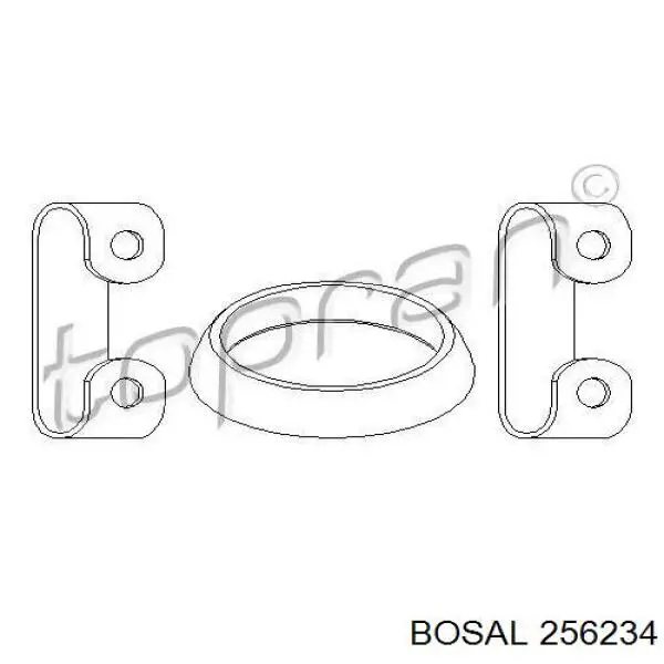 Купити 256234 Bosal Прокладка до глушника