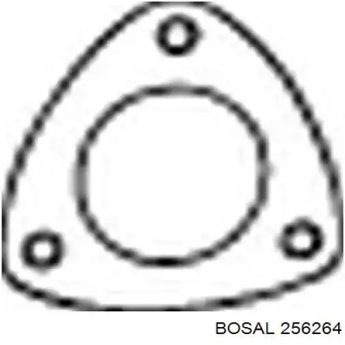 Прокладка прийомної труби глушника Bosal 256264 ціна, від 3.22 USD