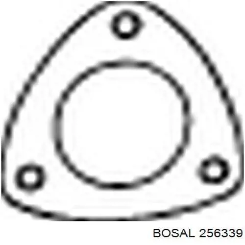 256339 Bosal прокладка прийомної труби глушника