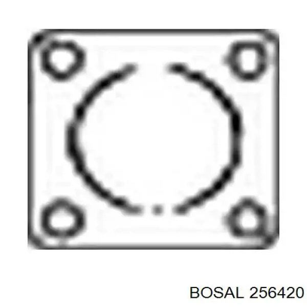 Купити 256420 Bosal Прокладка до глушника