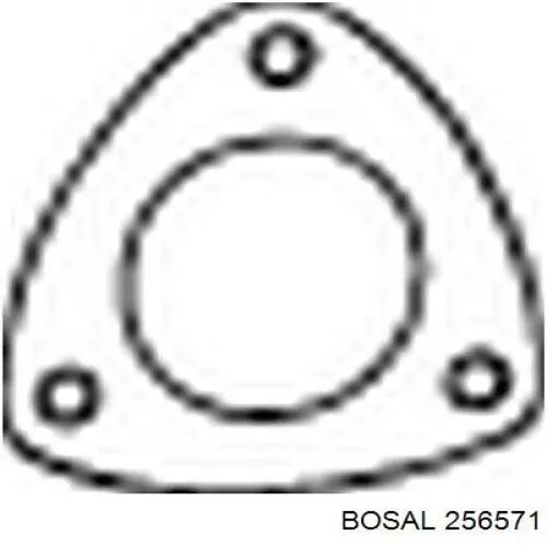 Прокладка прийомної труби глушника Bosal 256571 ціна, від 2.25 USD