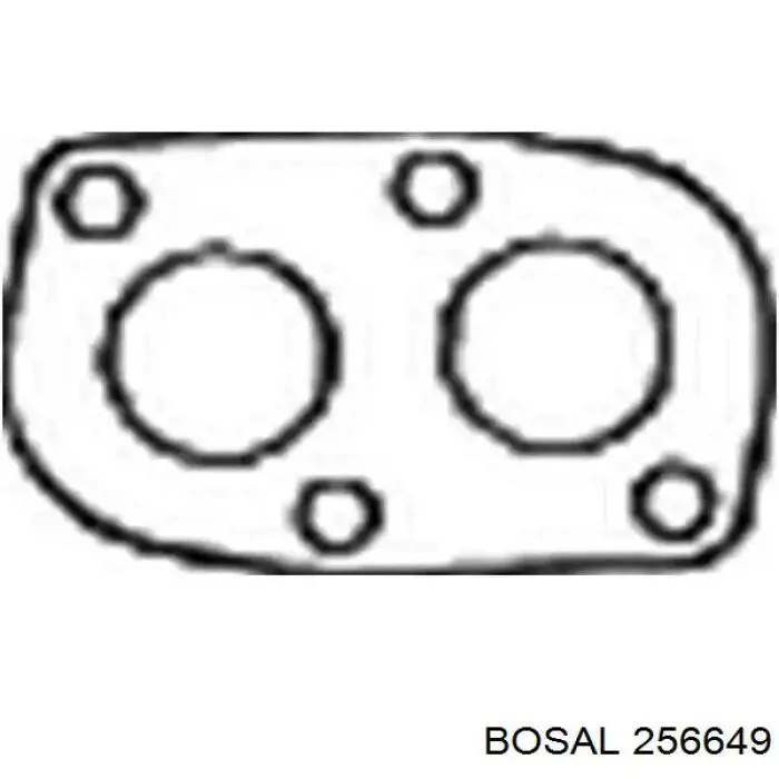 256649 Bosal прокладка прийомної труби глушника