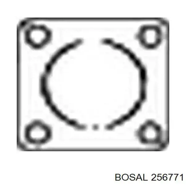 Прокладка турбіни вихлопних газів, впуск Bosal 256771 ціна, від 1.97 USD