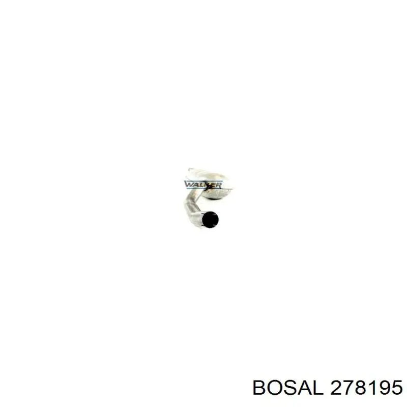 Глушник, задня частина A1244910400 Mercedes