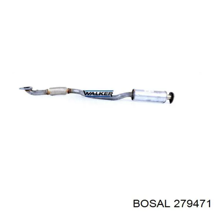 Купити 279471 Bosal Глушник, передня частина