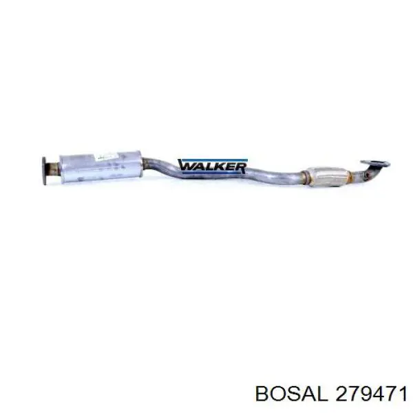 Глушник, передня частина 850237 Bosal