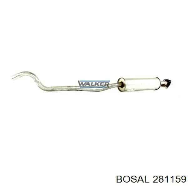 281159 Bosal Середній глушник