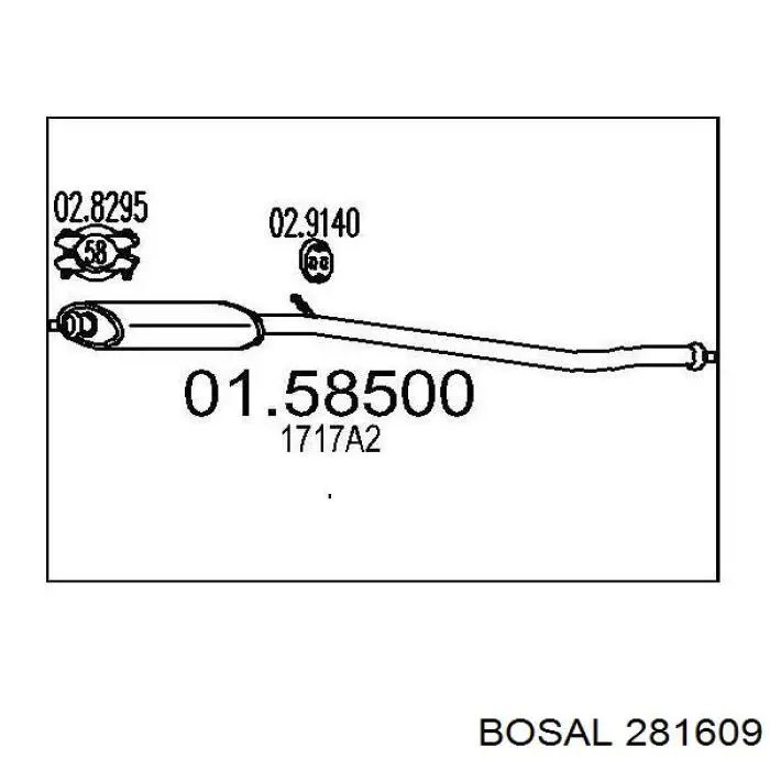  281609 Bosal