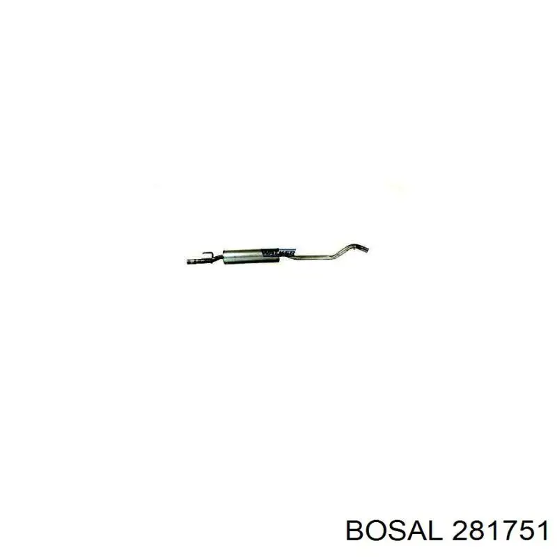 VFM1146 Bosal глушник, центральна частина