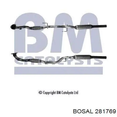 Глушник Bosal 281769 ціна, від 123.87 USD