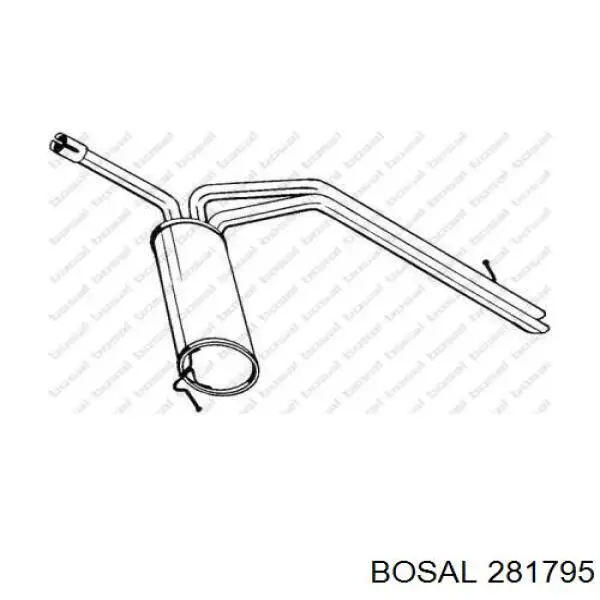 Вихлопна труба Renault (RVI) 8200311517 ціна, від 37.16 USD