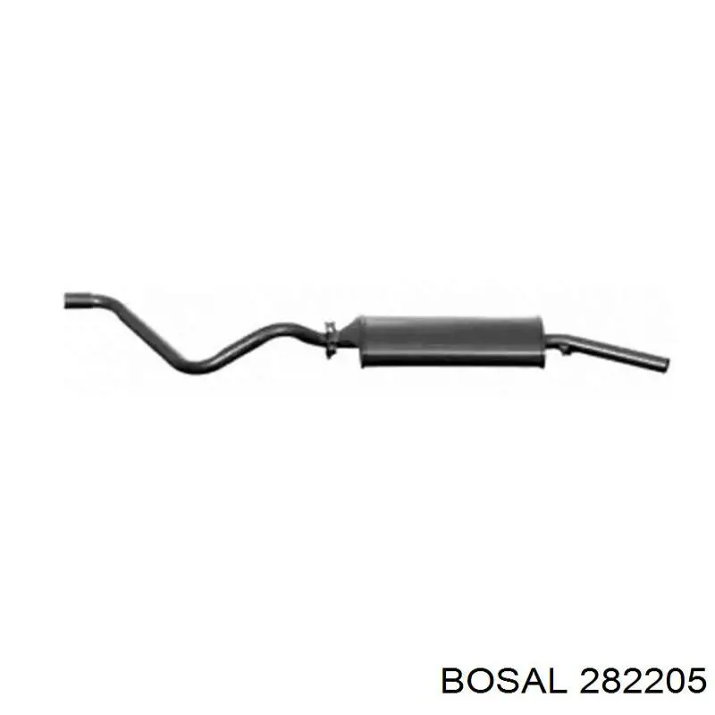 Глушник, задня частина FP7114G31 Polmostrow