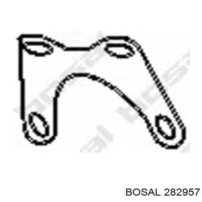 Купити 282957 Bosal Вихлоп