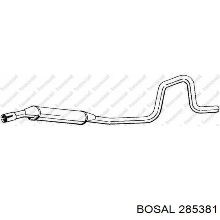  Bosal 285381 ціна, від 107.25 USD