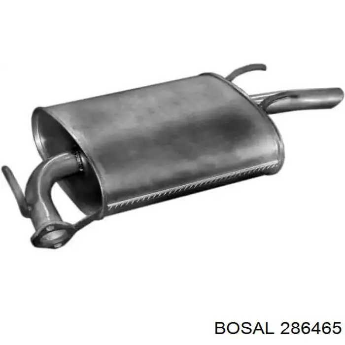 Купити 286465 Bosal Вихлоп