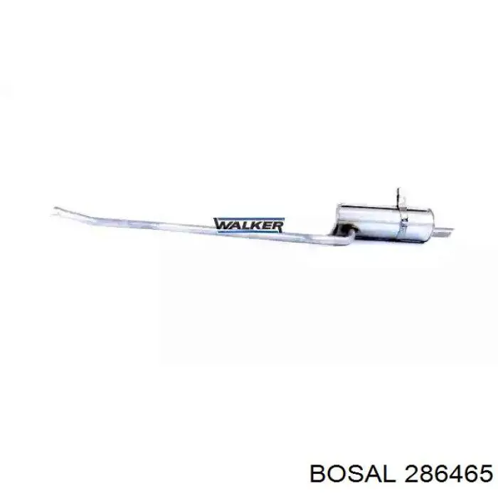 286465 Bosal Глушник, задня частина