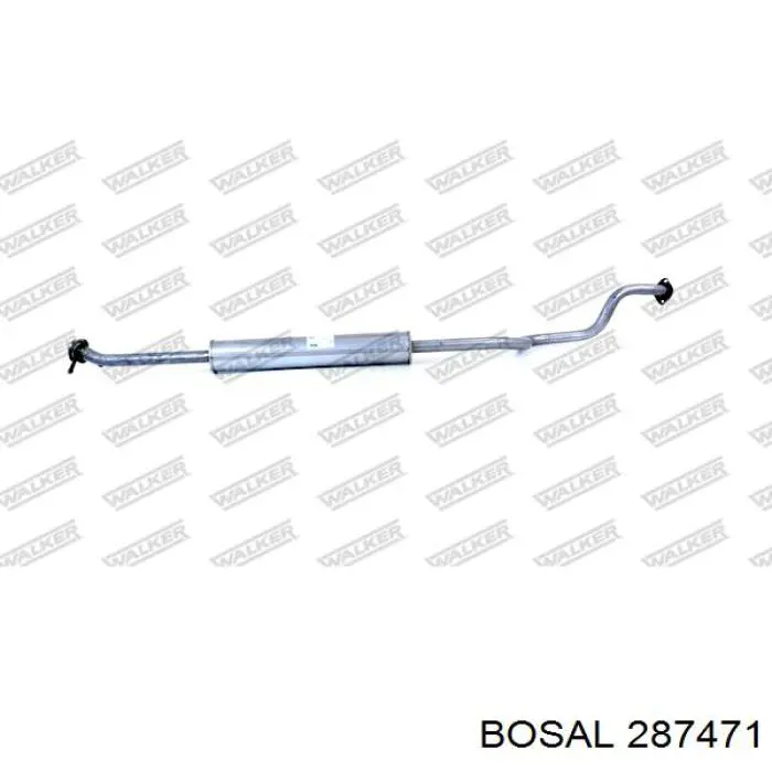 287471 Bosal Середній глушник