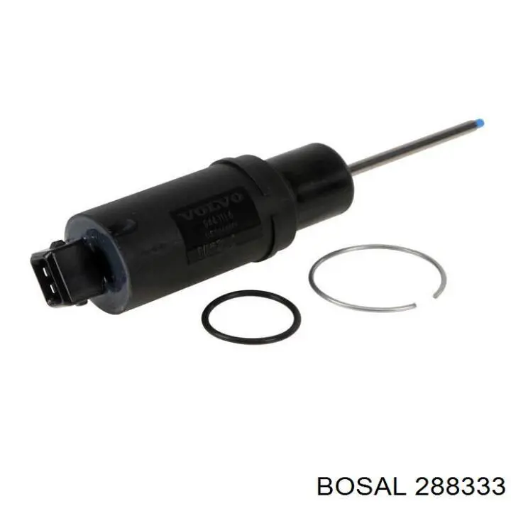 288333 Bosal Глушник, задня частина