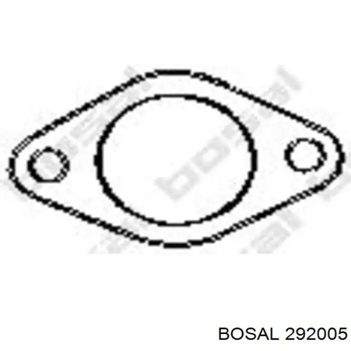 Глушник, передня частина Bosal 292005 ціна, від 60.73 USD