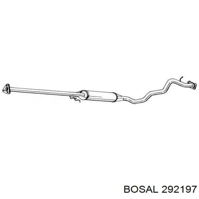 Глушник Bosal 292197 ціна, від 49.33 USD