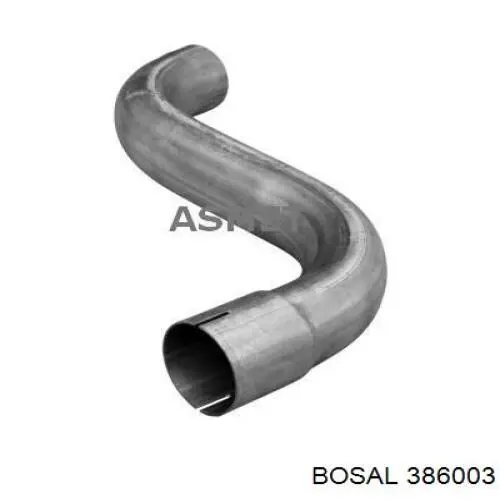 Глушник, задня частина 386003 Bosal