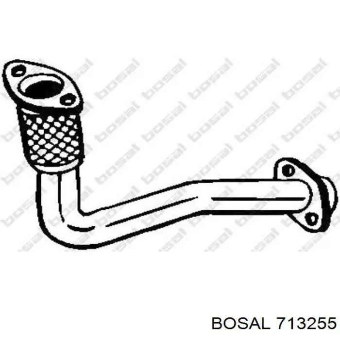 BS713255 Bosal труба приймальна (штани глушника, передня)