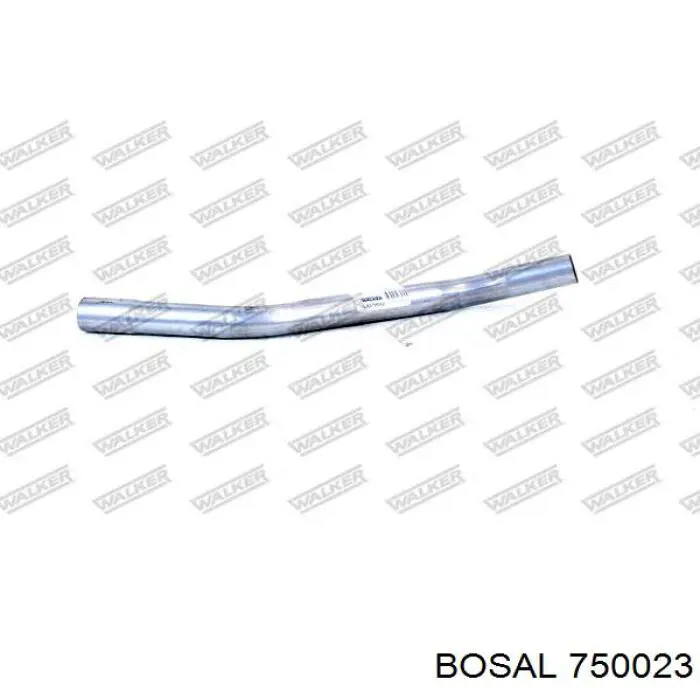 750023 Bosal труба вихлопна, від каталізатора до глушника