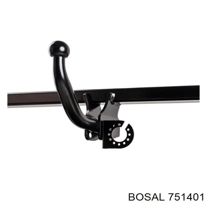 751401 Bosal Глушник, задня частина