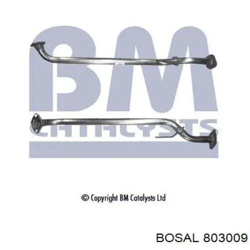 Купити BM50058 BM Catalysts Глушник, передня частина