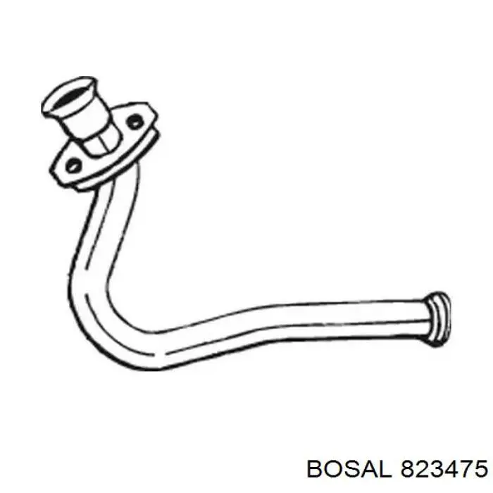 Вихлоп Bosal 823475
