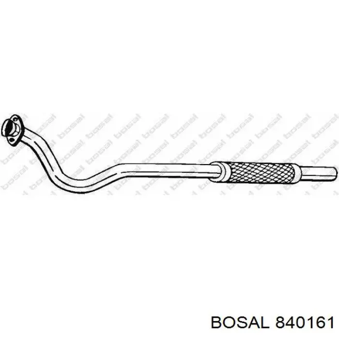 Труба приймальна (штани) глушника, передня Bosal 840161 ціна, від 30.62 USD